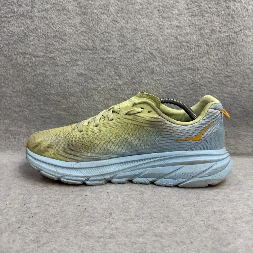 Hoka Rincon 3 Womens Shoes Size 9 Blue & Yellow Running Sneakers 1119396 BSSNG